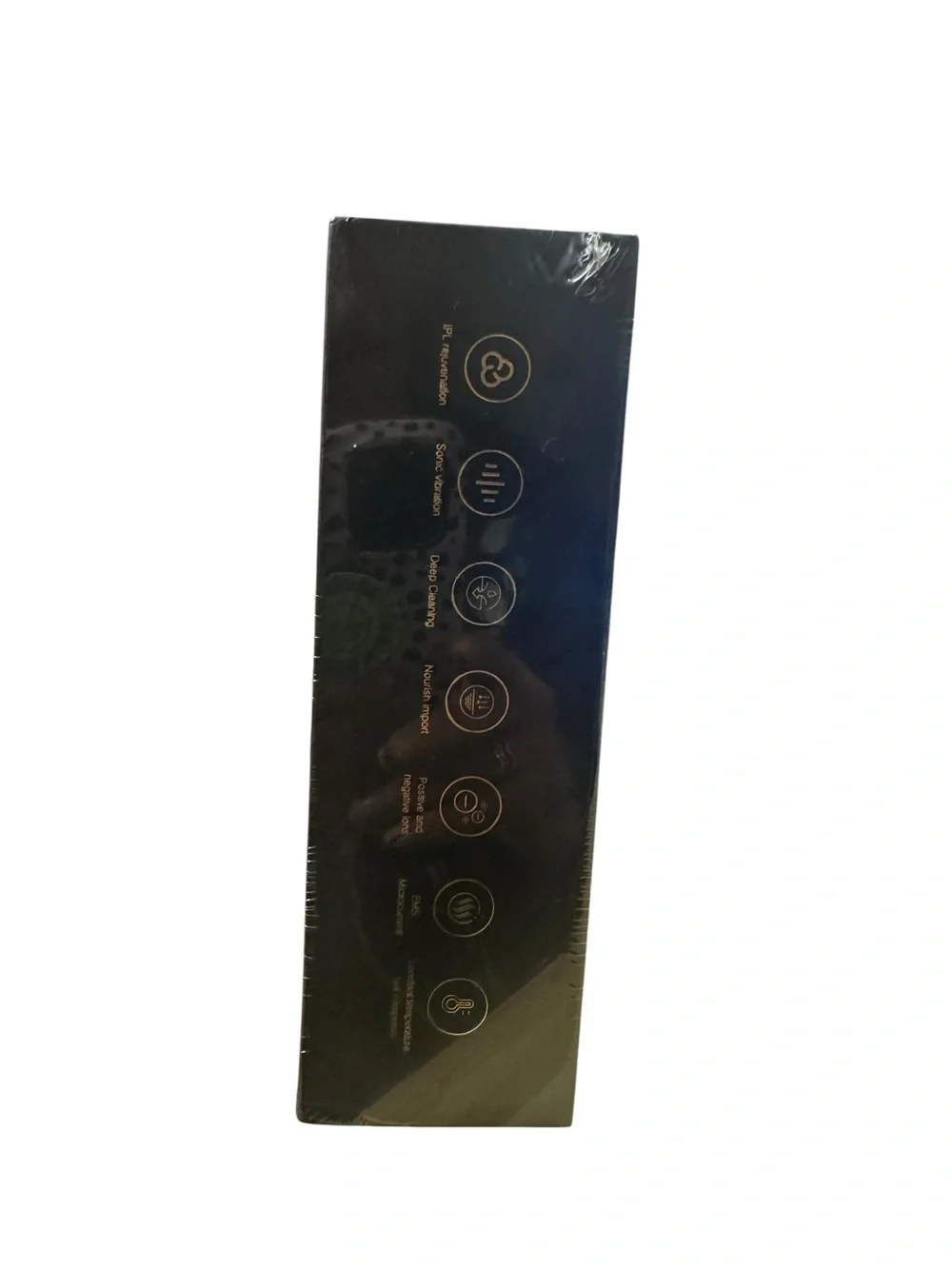 Neck Lifting Beauty Device - Black with Red/Blue/Purple Accents